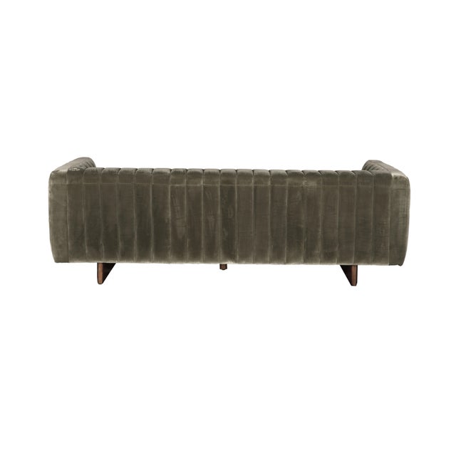 NOIR Khann Sofa, Green Performance Velvet For Sale In Los Angeles - Image 6 of 6