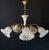 Vintage Ceramic and Glass Chandelier, 1960s For Sale - Image 6 of 18