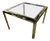 Vintage Design Institute of America DIA Brass Dining Table Game Table For Sale - Image 11 of 11