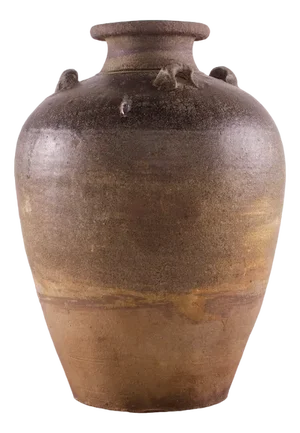 Jar in Glazed Stoneware