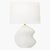 Ceramic Hable by Visual Comfort Studio Hable Broxton Table Lamp in Matte White Ceramic For Sale - Image 7 of 7