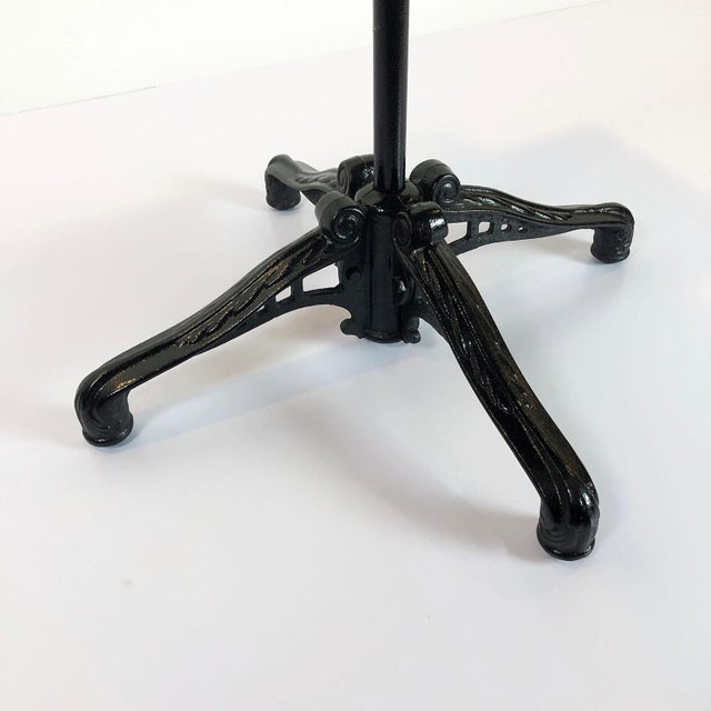 1910s Cast Iron Drafting Table by A. Hoffman Co. 1910 Rochester, NY For Sale - Image 5 of 5