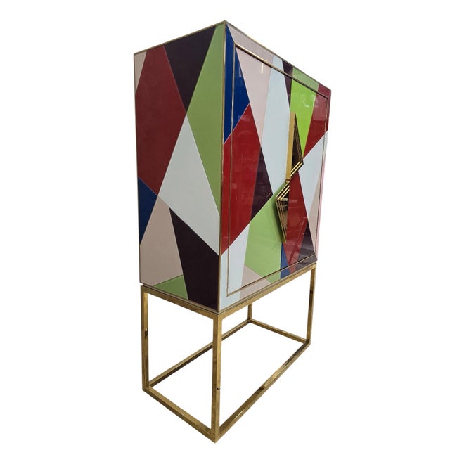 Jonathan Adler Hollywood Regency Torino Dry Bar by Jonathan Adler For Sale - Image 4 of 12