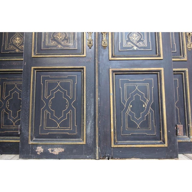 French Double Doors, 1890s, Set of 3 For Sale - Image 5 of 18