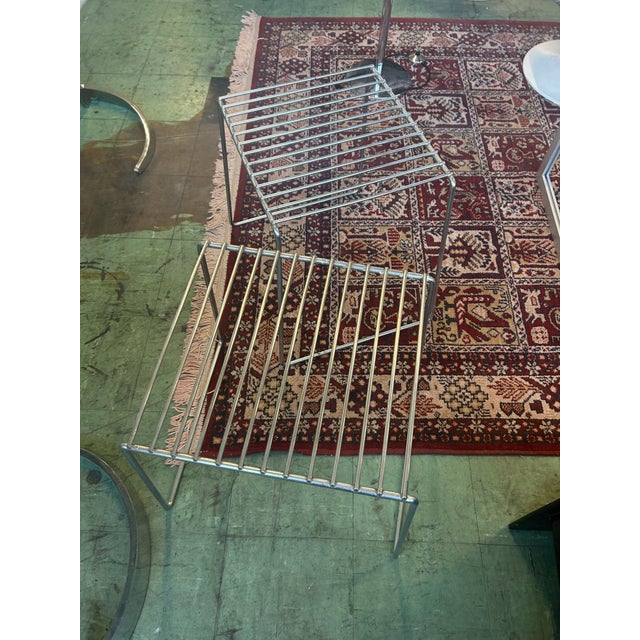 Metal Stools from Atelier-A, 1970s, Set of 2 For Sale - Image 4 of 7