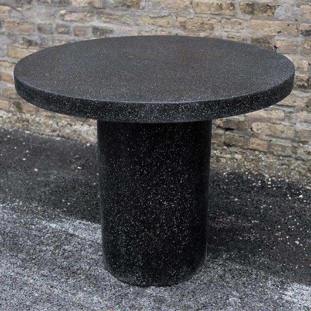 Cast Resin 'Spring' Dining Table, Coal Stone Finish by Zachary A. Design For Sale - Image 4 of 5