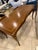 Brown French Walnut Writing Table/Desk With Gilt Accents For Sale - Image 8 of 15