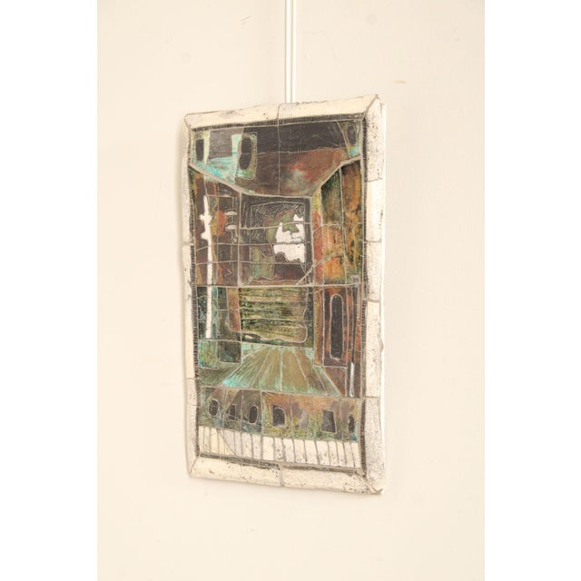 Modern Emily Paulmier Studio Ceramic Wall Sculpture For Sale - Image 3 of 12