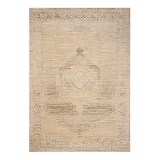 Chris Loves Julia x Loloi Palma Wheat / Taupe 7'-10" x 10' Area Rug For Sale