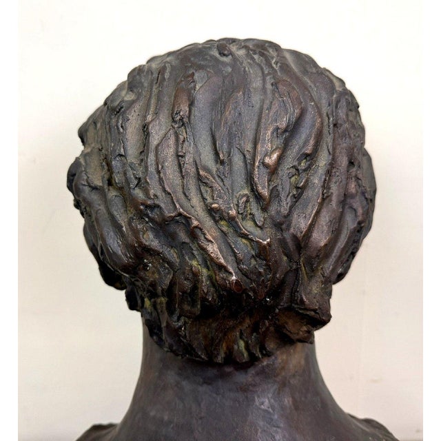 Unkwon, Bronze on a Terrace, 1980s, Bronze For Sale - Image 4 of 7