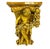 Baroque Early 20th Century Italian Baroque Revival Glazed Majolica Cherub Wall Bracket For Sale - Image 3 of 11
