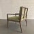Mid-Century Modern 1970s Vintage Hollywood Regency Pickled Oak Upholstered Armchair For Sale - Image 3 of 11