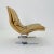 Mid-Century Wave Lounge Chair in Tan Leather by Giovanni Offredi for Saporiti, Italy, 1970s For Sale - Image 3 of 11