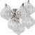 Modern Julie Neill for Visual Comfort Signature Caselli 15" Sconce in Polished Nickel with Clear Glass For Sale - Image 3 of 14