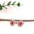 Art Deco 3ct Ruby Earrings With Natural Diamond Halo in 14k Dual Yellow and White Gold - 2 Pieces For Sale - Image 3 of 4