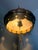 Brass Mid 20th Century 4 Light Large Pendant Lamp With Pull Chain For Sale - Image 8 of 11