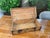 Incredible handmade antique French wooden chest. There are no maker's marks or year stamp. The chest was found in The...
