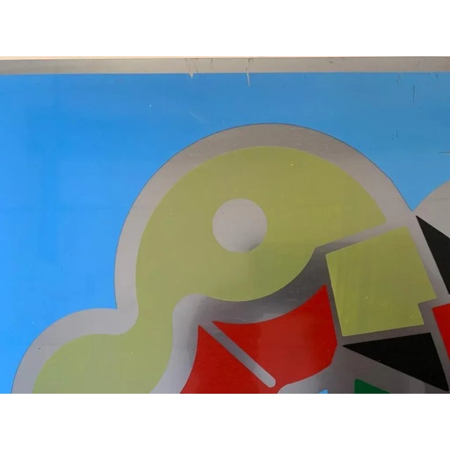 1970s Renato Volpini, Dreamlike Element, Silkscreen on Plastic, 1970s For Sale - Image 5 of 11