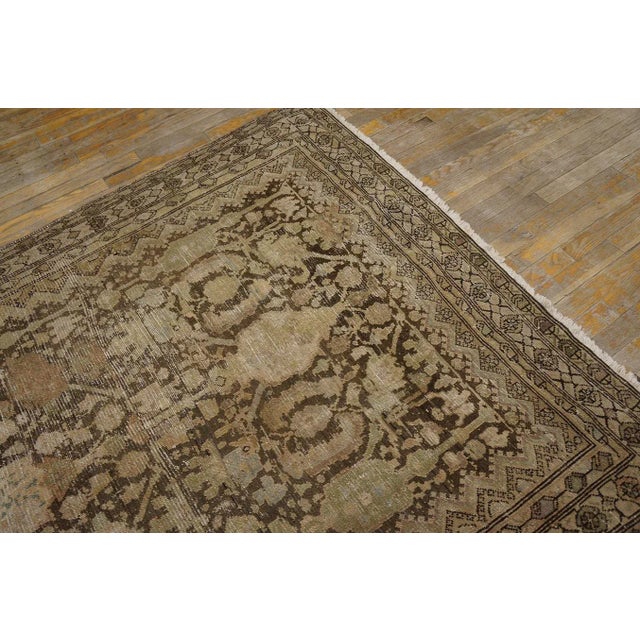 Early 20th Century Persian Malayer Carpet For Sale - Image 4 of 9
