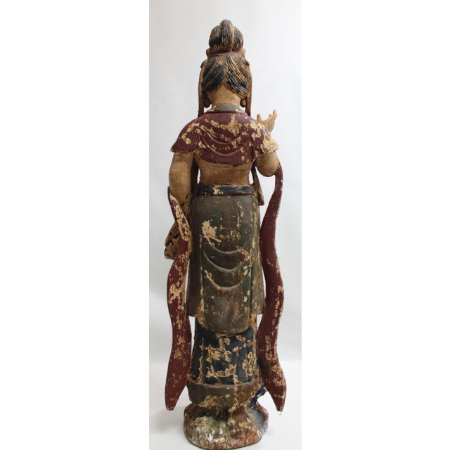 Quan Yin Empress of Compassion Goddess Statue For Sale - Image 9 of 16