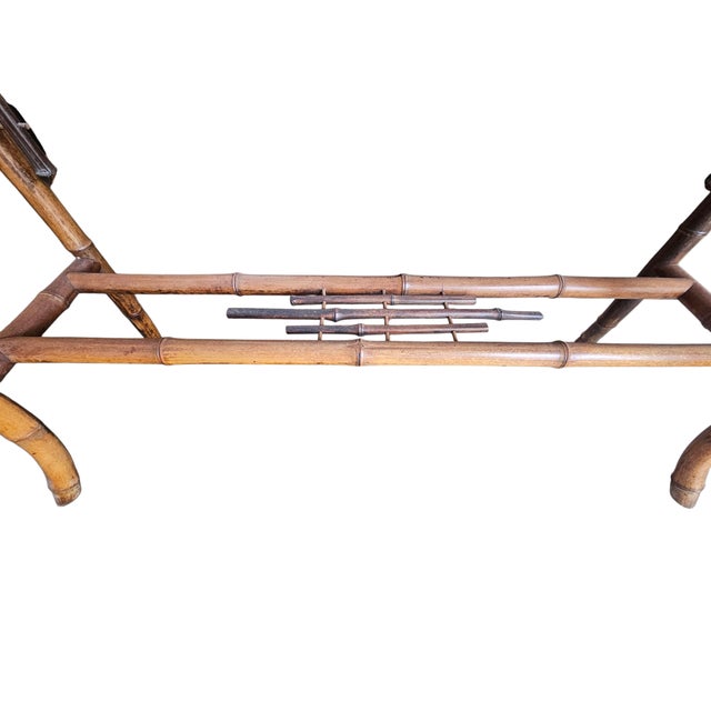 Yellow 19th Century Aesthetic Movement Bamboo Planter For Sale - Image 8 of 9