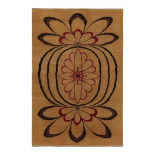 Vintage Zeki Müren Art Deco Rug, With Geometric Patterns, From Rug & Kilim For Sale
