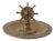 Mid 20th Century Bronze Ship's Wheel Ashtray For Sale