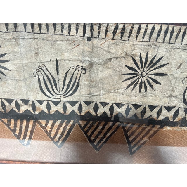 Large Decorative Panel with Polynesian Motif, 1900s For Sale - Image 4 of 12