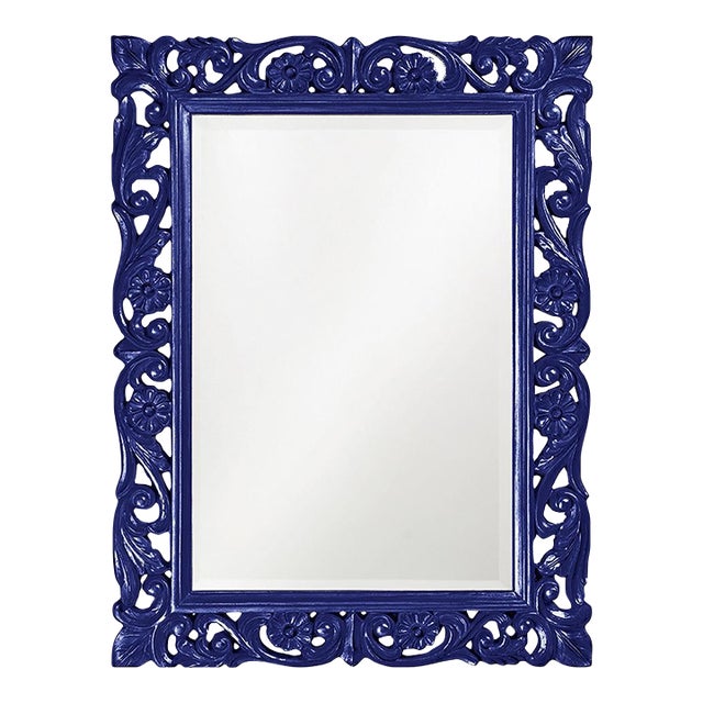 Chateau Mirror - Glossy Navy For Sale