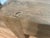Rustic European Restoration Hardware Reclaimed Oak Console Table For Sale - Image 3 of 6
