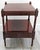 Wood 1980s Bombay Regency Style Cherry Finish Two Tier Side End Table For Sale - Image 7 of 13