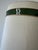 Vintage Oversized Green and Gold Carved Table Lamp With Drum Shade For Sale In Salt Lake City - Image 6 of 9