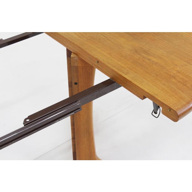 Vintage Danish Extendable Dining Table in Teak, 1960s For Sale - Image 9 of 12