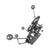 Postmodern Vintage Little Man-Shaped Desk or Wall Clock with Exposed Gears & Extendable Arms and Legs, 1980s-1990s For Sale - Image 3 of 8