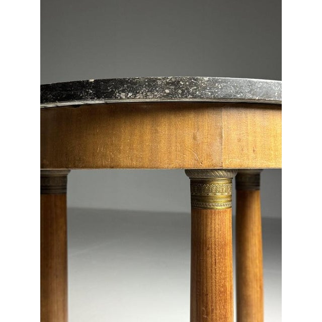 Wood Empire Gueridon Table, 1900s For Sale - Image 7 of 14