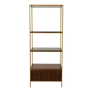Modern Wood and Metal Copeland Etagere For Sale