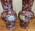 Ceramic 1980s Exceptional & Rare Pair of Extra Tall Castilian Floral Porcelain 32" Vases - Highly Collectable For Sale - Image 7 of 9