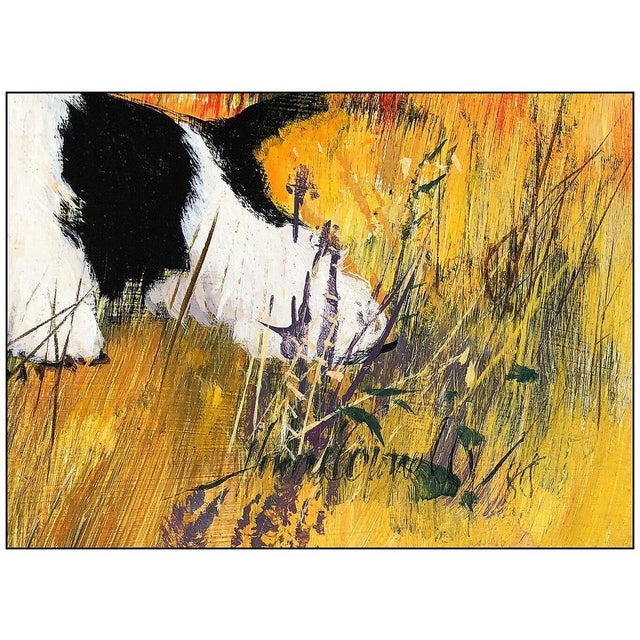 Figurative 1980s Bounding Springer, Howard Connolly For Sale - Image 3 of 4