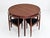Round Extendable Dining Table and Chairs in Teak by Hans Olsen for Frem Røjle, Denmark, 1960s, Set of 5 For Sale - Image 11 of 18
