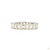 Modern 5.28 Carat Princess Cut Diamond Gold Ring, Size 6.5 For Sale - Image 3 of 9