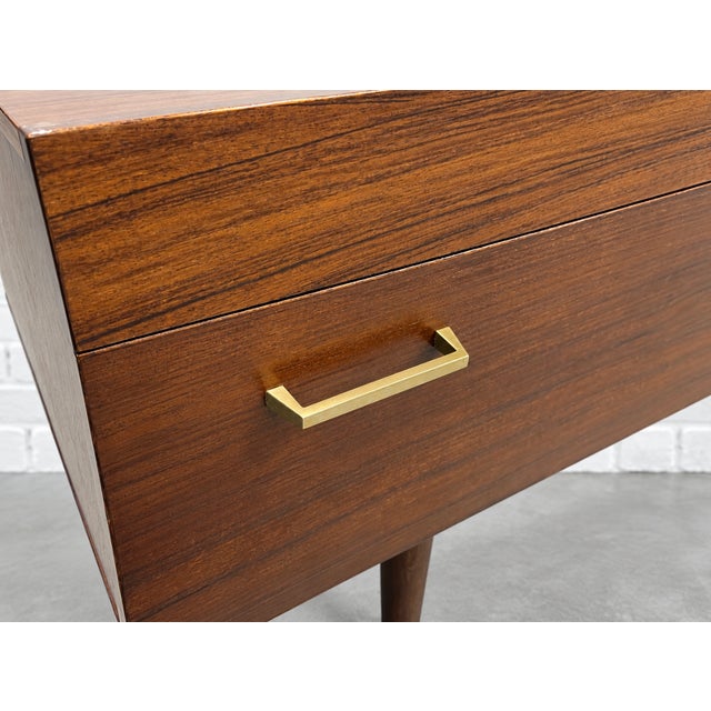 Mid Century Modern Low Height Rosewood Danish Credenza, C. 1960’s For Sale - Image 9 of 12