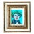 Vintage Original Abstract Portrait on Canvas For Sale