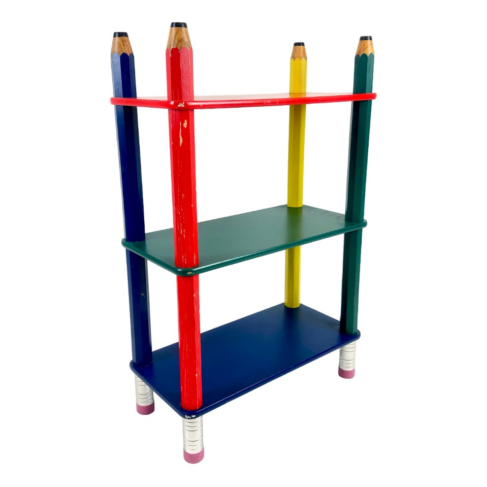 Pencil Shelf by Pierre Sala, 1980s | Chairish