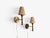 Mid-Century Modern Abo Randers, Danish Modern, Wall Sconces, Brass, Denmark, 1980s For Sale - Image 3 of 13