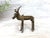 African Bronze Antelope Sculpture For Sale - Image 13 of 13