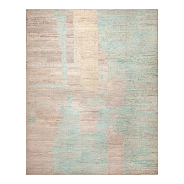 Large Contemporary Geometric Modern Rug For Sale