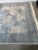 Large Handmade Edition 450 Fine Art Rug in Blue and Ivory For Sale - Image 3 of 9