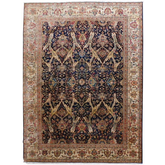 Genuine Hand Knotted Rug. 10'x 13'8" For Sale - Image 13 of 13