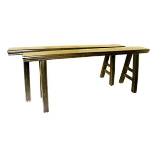 Antique Chinese Ming Bench (Pair)(2855), Circa 1800-1849 For Sale