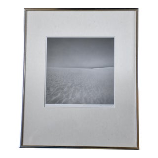 1972 Harry Callahan Cape Cod Massachusetts Silver Gelatin Black and White Landscape Seascape Photographic Print For Sale